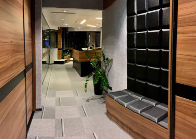 meble martin kalisz - aranżacja kancelaria - wezgłowie + siedzisko