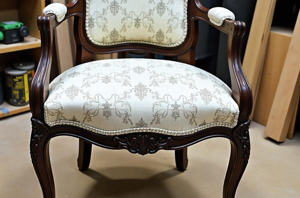 fotel po wymianie obicia w zakładzie tapicerskim blog tapicerkalisz.pl